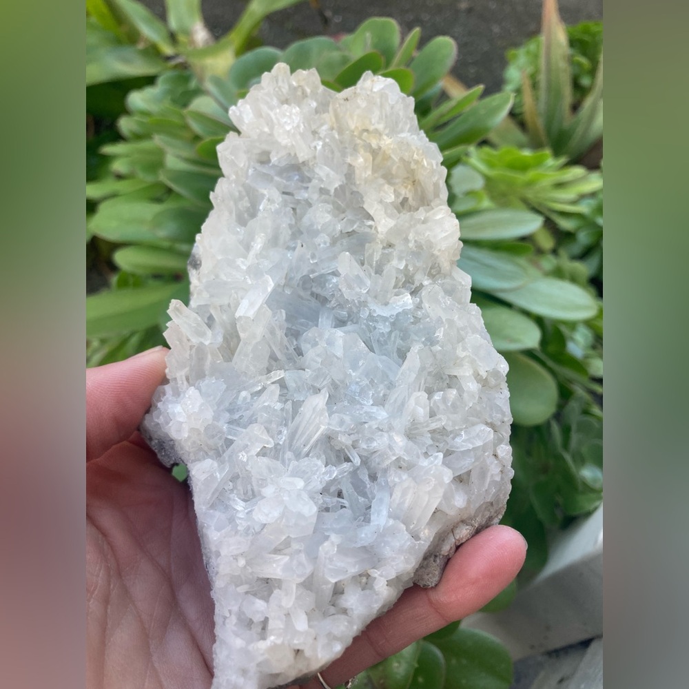 Large specimen quartz cluster